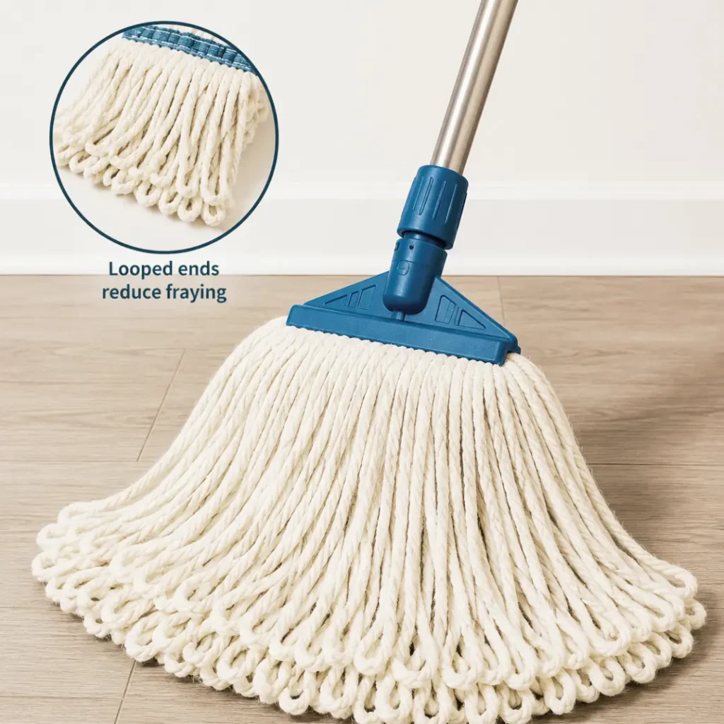 loop end string mop for commercial cleaning services