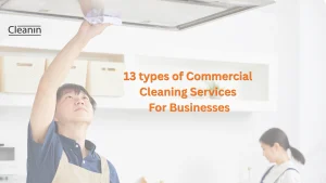 13 types of commercial cleaning services