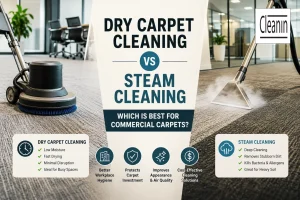 Difference between dry carpet cleaning and steam carpet cleaning