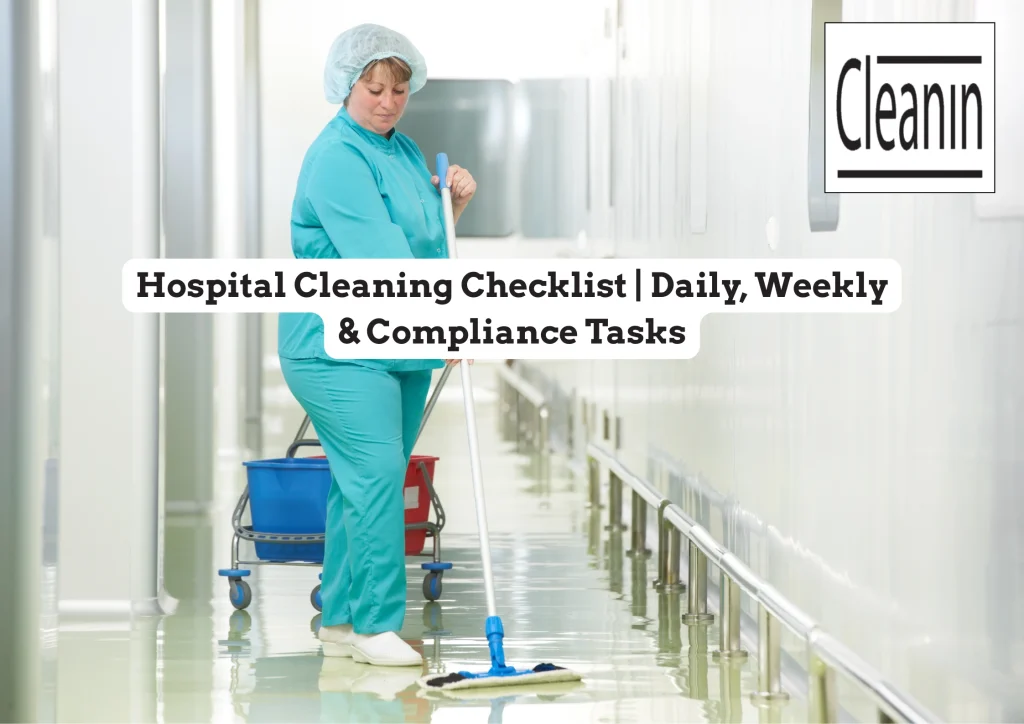 hospital cleaning checklist