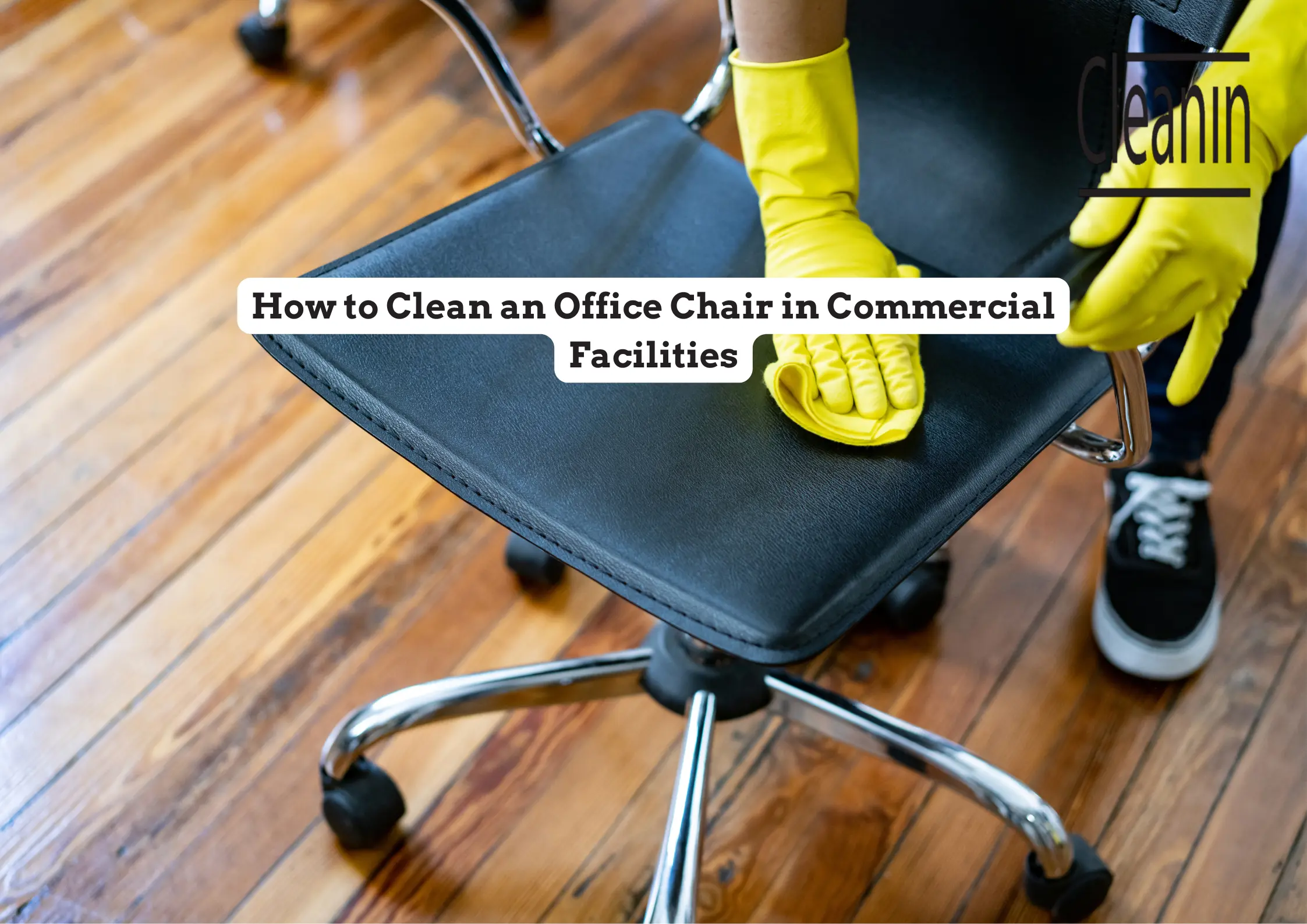 How to clean office chair