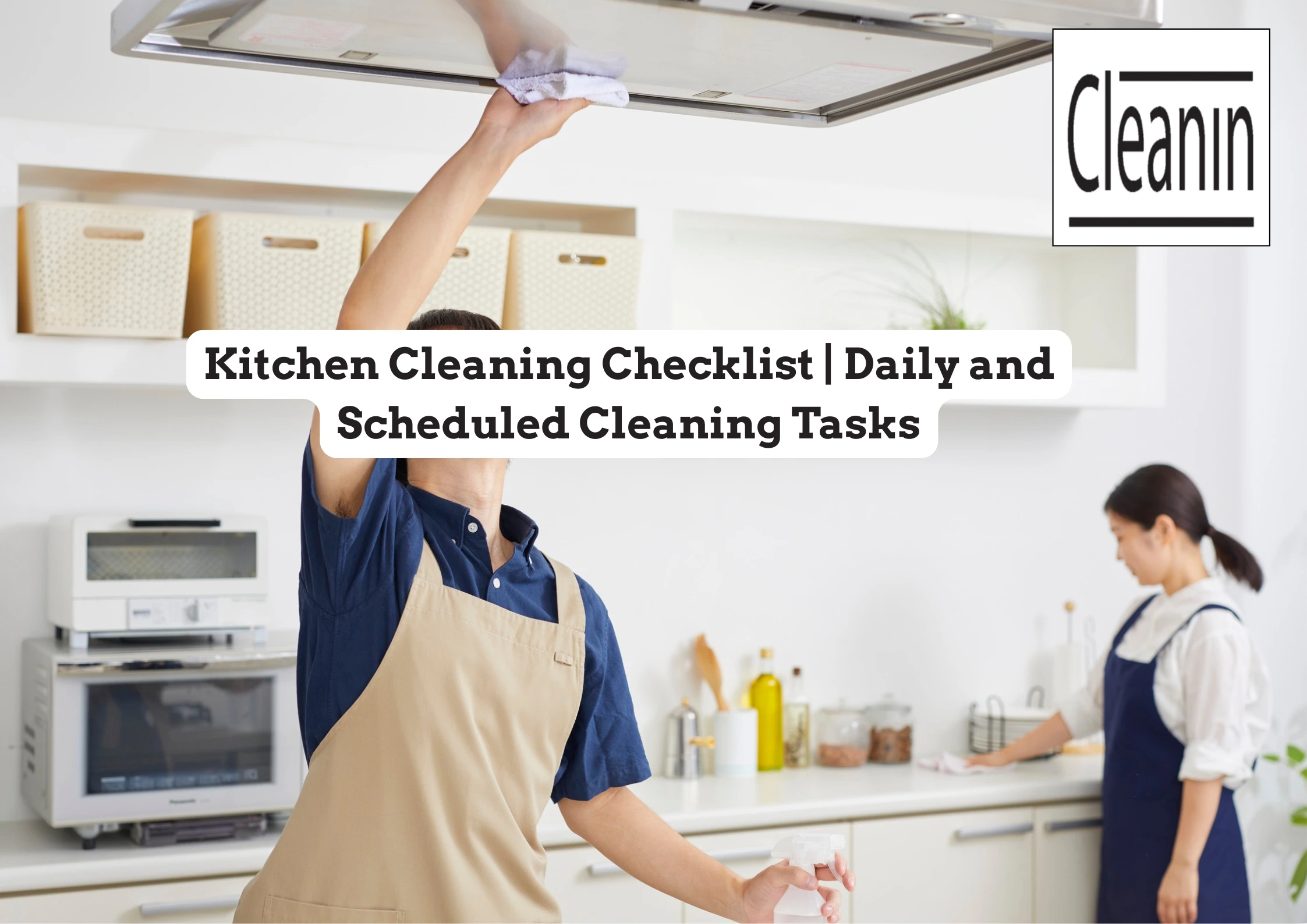 kitchen cleaning checklist
