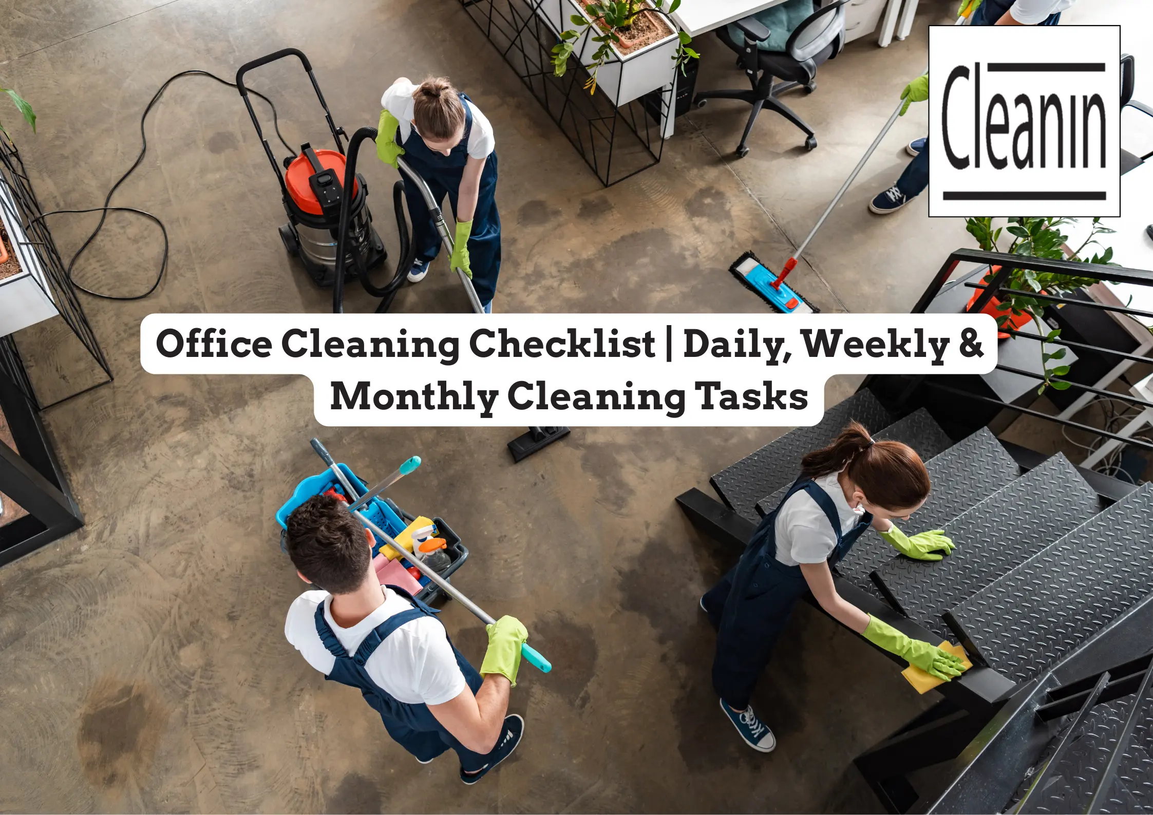 office cleaning checklist