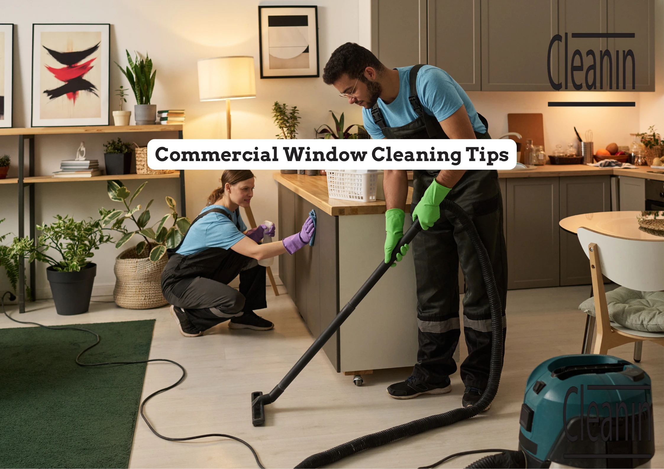 commercial window cleaning tips