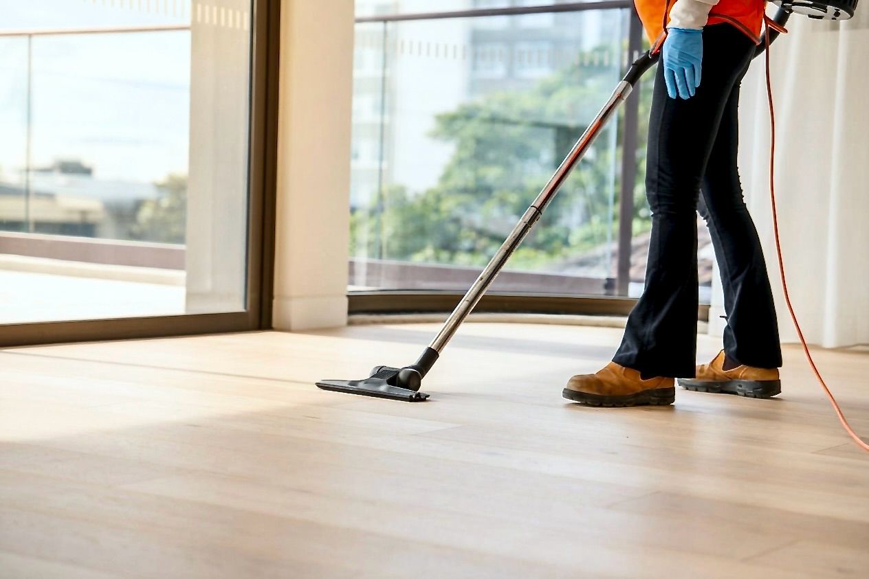 Cleaning a Floor