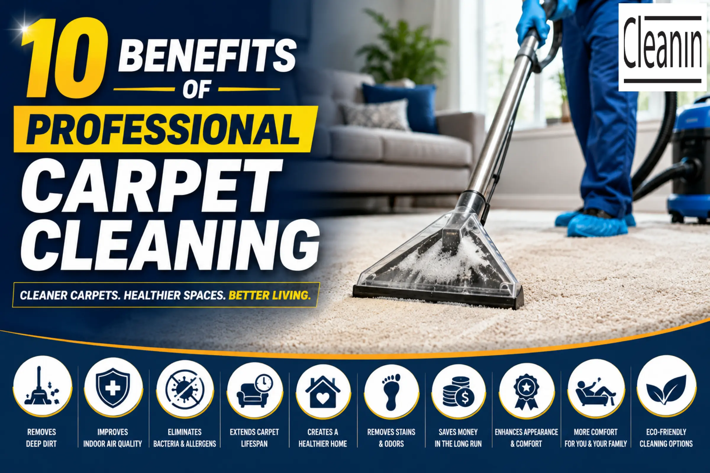 10 benefits of professional cleaning