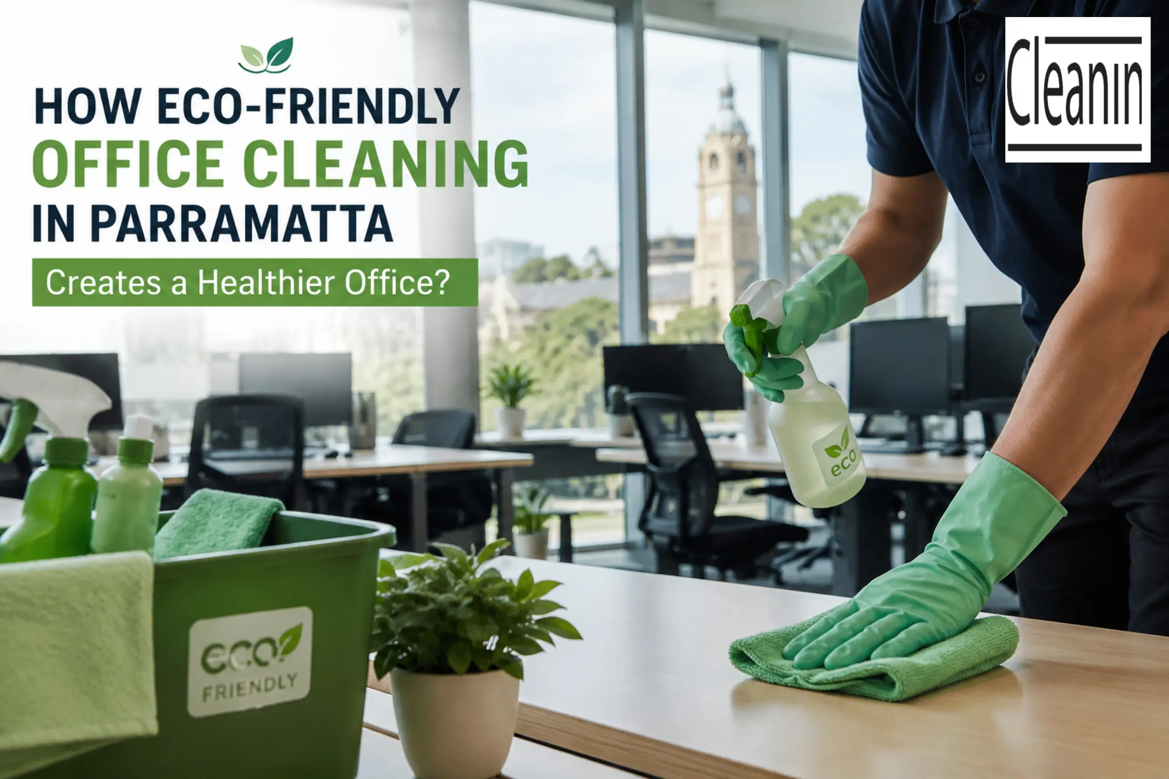 eco friendly office cleaning in parramatta
