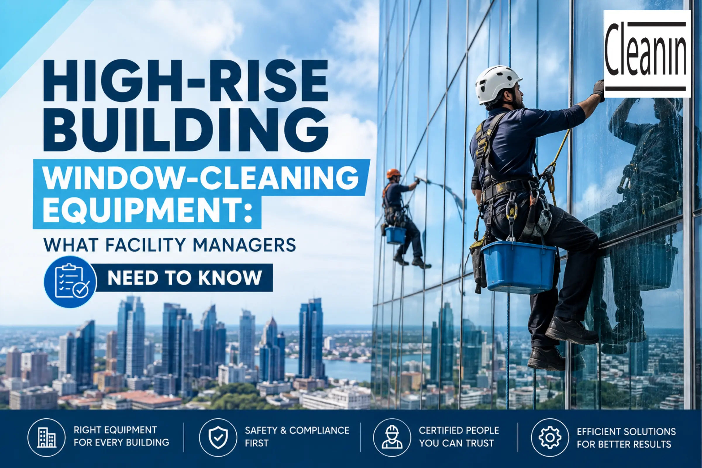 high rise building window cleaning equipment