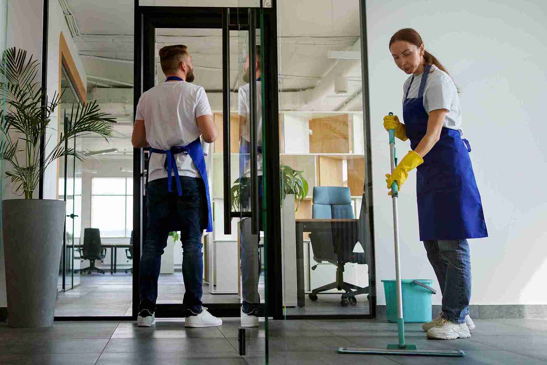 Lobby and Entry Cleaning