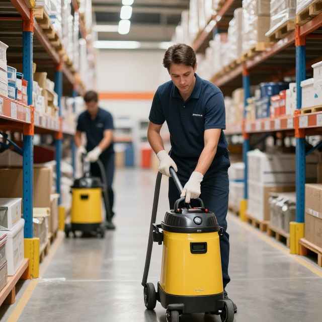 warehouse cleaning